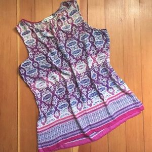 Anthropologie Rose + Olive tank, EUC, Medium
